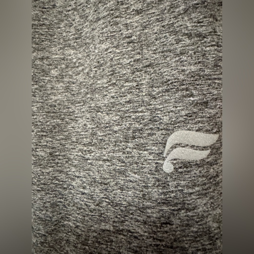 Fabletics Charcoal Grey Heather Cloud Jersey Wide… - image 8